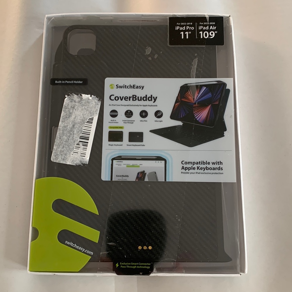 SwitchEasy -  CoverBuddy Case for 2022 - 2018 iPad 11, 2020-22 IPad Air